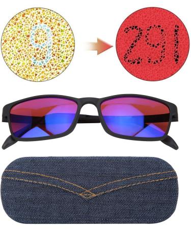 TBES SS Correction Protan for Men | Colorblind Red Glasses for Red-Green Blindness | Westlink Corrective Eyewear - Buy Online on GoSupps.com