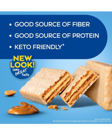 Atkins Iced Coffee Vanilla Latte Protein Shake 15g Protein 4g Net Carb 1g Sugar & Peanut Butter Protein Wafer Crisps 10g Protein 4g Net Carb 1g Sugar Keto Friendly - Buy Online on GoSupps.com