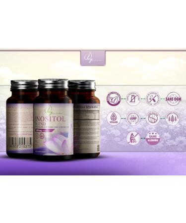 HN Inositol | 90 Myo Inositol Capsules - Myo-Inositol 1000mg with Folic Acid Chromium Magnesium Glycinate & Zinc | GMO Free Gluten Free Dairy Free | Made in the UK - Buy Online on GoSupps.com