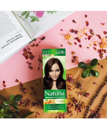 Joanna Naturia Color Permanent Hair Color Cream Goodness of Milk Proteins and Peach Extracts Premium-Quality Hair Dye Provides Soft and Lustrous Hair Long-Lasting Hair Colors Wild Chestnut - Buy Online on GoSupps.com