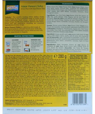 Buy 10x Indian Ready Meal MIX 280g | Authentic Tikka Mother Paneer Dal Palak & Aloo Curries - Fast International Shipping! - Buy Online on GoSupps.com