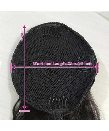 Human Hair Ponytail Hair Piece Curly Drawstring Ponytail for Black Women Kinky Curly Human Hair Ponytail Extension Natural Color Remy Hair 4 Comb Clips in Ponytails Hair Pieces Ponytail Hairpiece fo 16inch 150g Black - Buy Online on GoSupps.com