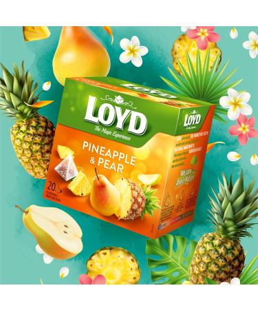 LOYD Tea - Pineapple & Pear (6 Pack ) - Buy Online on GoSupps.com