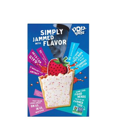 Simply Pop-Tarts  Toaster Pastries  Frosted Harvest Strawberry  Non-GMO Project Verified  13.5oz Box (8 Count) 13.5 Ounce (Pack of 1) - Buy Online on GoSupps.com