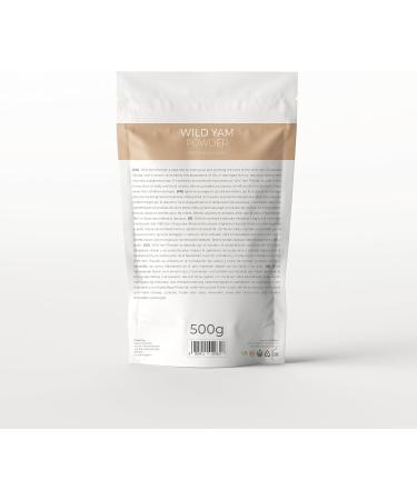 Wild Yams Root Extract Powder 500g - Premium Quality Natural Supplement for Hormonal Balance & Wellness - Fast International Shipping - Buy Online on GoSupps.com