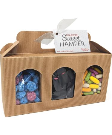 Liquorice Hamper Box - Perfect Sweet Gift for Easter Mother's Day Birthdays Father's Day Christmas - Buy Online on GoSupps.com