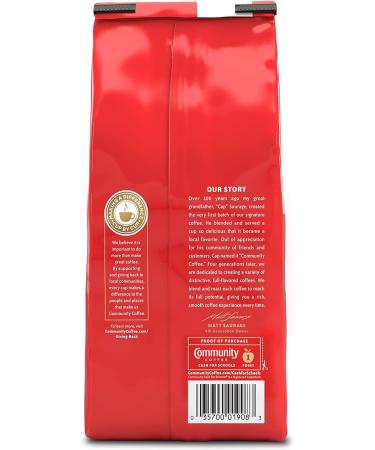 Community Coffee Pecan Praline Light Roast Ground Coffee 340g (12 OZ) - Buy Online on GoSupps.com