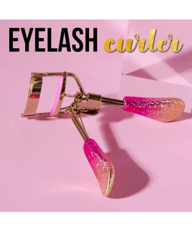 Buy Expressions Eyelash Curler - Ombre Metallic Pink Gold | Precision & Comfort Grip Lash Curler for Effortless Lifting | International Shipping Available - Buy Online on GoSupps.com