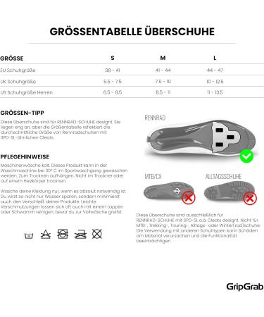 GripGrab RaceAero TT 2nd Edition - Lightweight Aero Time Trial Overshoes for Road Bike | Summer Cycling Gear M (41-44) - White - Buy Online on GoSupps.com