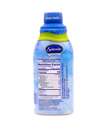 SPLENDA Sugar Free French Vanilla Coffee Creamer 32 Fl Oz - Low Calorie, Pack of 1 - Buy Online on GoSupps.com