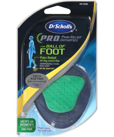 Dr. Scholl's Pain Relief Orthotics - Ball of Foot Cushions for Ultimate Comfort | Shop Internationally - Buy Online on GoSupps.com