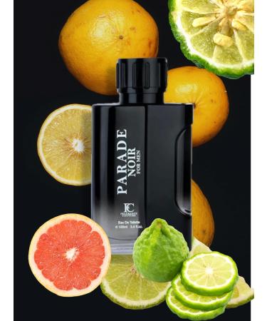 PARADE NOIR MEN EAU DE TOILETTE 3.4 F.L Oz. Amber Woody fragrance for Men's. - Buy Online on GoSupps.com