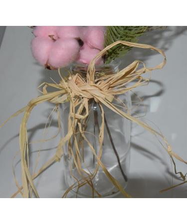 Jiayu 180g Natural Wine Coconut Fiber Paper Ribbon for Gift Packaging and Decor - 3 x 60g Bouquet Crafts Christmas Raffia - Buy Online on GoSupps.com