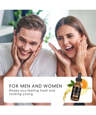All Natural Facial Serum with Ferulic & Hyaluronic Acid - Vitamin C for Acne Scars & Dark Spots | ML Delicate Beauty - 30ml Face Serum for All Skin Types - Buy Online on GoSupps.com