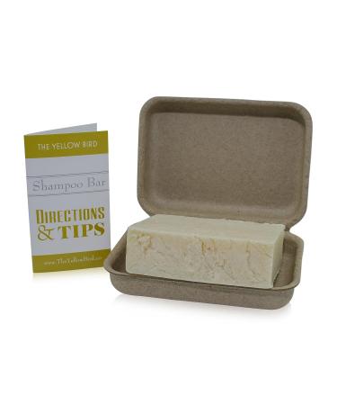 Yellow Bird Eucalyptus Tea Tree Shampoo Bar - All Natural & Organic, Vegan, Sulfate Free, Color Safe, Zero Waste - Buy Online on GoSupps.com