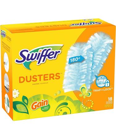 Swiffer 180 Dusters Ceiling Fan Duster Multi Surface Refills with Gain Scent 18 Count - Buy Online on GoSupps.com