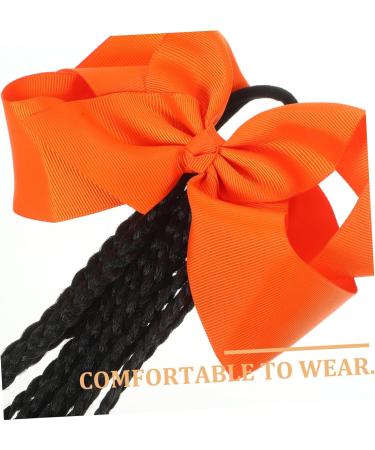 FELTECHELECTR Hair Accessories Wigs Braided Ponytail Extension for Women Bow Braid Wig Braided Wig Ponytail Synthetic Ponytail Extension Hair Piece Child Bow Tie Chemical Fiber To Weave As Shown 04 29X16CM - Buy Online on GoSupps.com