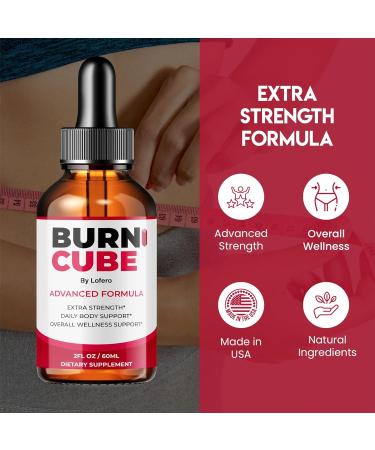 Burn Cube Drops BurnCube Liquid Supplement Loss Support Wellness Formula Digestive Health All Natural Vitamin Maximum Energy Pre Workout Booster Healthy Digestion Sexy Slim Body Sculpt Gotas (2 oz) - Buy Online on GoSupps.com