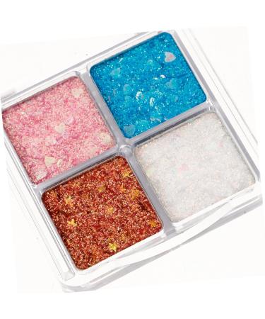FOMIYES 10 Pcs Glitter Eye Makeup Eyeshadow Eye Glitter Makeup Glitter for Eyes Eye Shadows Glitter Makeup Assorted Colorx5pcs 6.00X6.00X1.00CMx5pcs - Buy Online on GoSupps.com