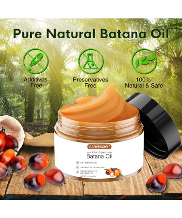Batana Oil for Hair Growth | Dr. Sebi Organic Oil for Thicker Fuller Hair - 4.2 OZ | Prevent Hair Loss & Repair Split Ends - Buy Online on GoSupps.com