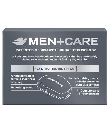 Dove Men+Care Clean Comfort Body and Face Bar 4 oz - Gentle Cleansing Bar for Men - Buy Online on GoSupps.com