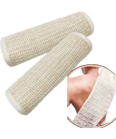 Extra Long Double-Sided Exfoliating Loofah Body Scrubber for Men & Women - Deep Clean Shower Towel - Buy Online on GoSupps.com