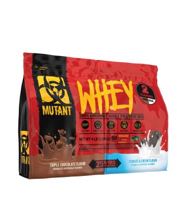 Mutant Whey Dual Chamber | Triple Chocolate & Cookies & Cream 1.8kg (4lbs)