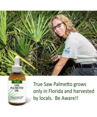 Organic Saw Palmetto Oil | Prostate Health Support | DHT Blocker | Hair Loss Prevention | 60-90 Day Supply (1 Fl Oz) - Buy Online on GoSupps.com