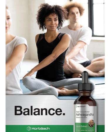 Horb ach Ashwagandha Root Liquid Extract | 2 fl oz | Alcohol Free Tincture | Vegetarian Non-GMO Gluten Free Supplement - Buy Online on GoSupps.com