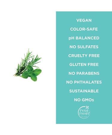 Petal Fresh Pure Volumizing Conditioner - Rosemary & Mint 16 fl oz | Natural Hair Care - Buy Online on GoSupps.com