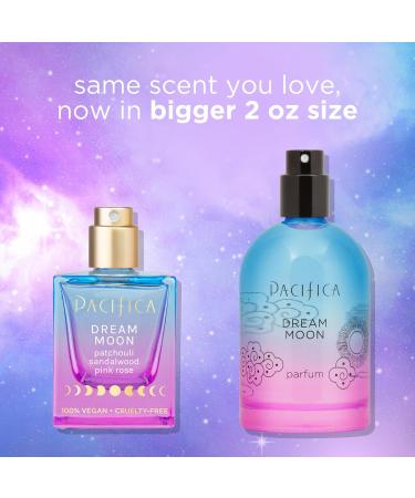 Pacifica Dream Moon Spray Perfume Fragrances Love Bergamont Pink Rose Vanilla Sandalwood Patchouli Clean Perfume Parfum Eau de Toilette Clean Vegan & Cruelty-Free Dermatologist Tested Floral 2 Fl Oz (Pack of 1) - Buy Online on GoSupps.com