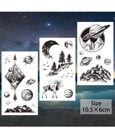 Semi Permanent Temporary Tattoos Stickers - 36 Sheets for Women and Kids - Buy Online on GoSupps.com