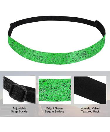 MoKo St. Patrick's Day Headband 5 Pack - Green Glitter Clover Accessories for Women, Girls, Teens - Buy Online on GoSupps.com