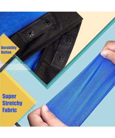 SZSMART Sensory Body Sock for Adult 65"x29" Full-Body Wrap Stretchy Body Sox to Relieve Stress for Adult with Autism Anxiet (Blue XL/163-191cm) XL/163-191cm Blue - Buy Online on GoSupps.com