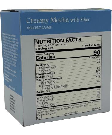 BariatricPal 15g Protein Aspartame Free Pudding & Shake - Creamy Mocha (3-Pack) - Buy Online on GoSupps.com