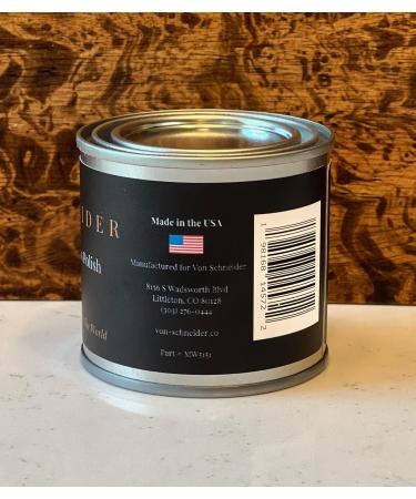 Von Schneider Micro-Crystalline Wax Polish 1/2 Pint - Multi Surface Protectant | Professional Grade Non-Acidic Fingerprint Repellent | Made in the USA - International Shipping Available - Buy Online on GoSupps.com