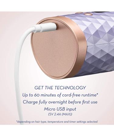 Conair Unbound Cordless Auto Curler - Rechargeable Curling Iron for Effortless Curls and Waves - Buy Online on GoSupps.com