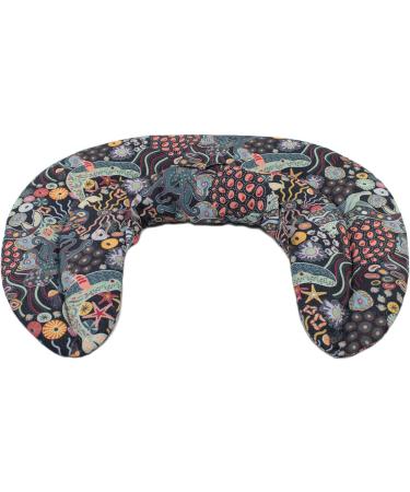 Organic Under Water Neck Pillow with Stand-Up Collar & Heat Pad Comfortable Rapeseed Fabric Neck Warmer for International Shipping - Buy Online on GoSupps.com