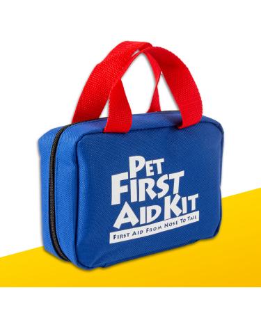 PawPride Portable Pet First Aid Kit For your Dog and Puppy 47 pieces included ideal dog walking accessories keep your pet dogs safe when you travel