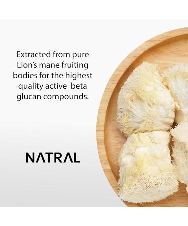 Premium 5000mg Lion's Mane Mushroom Capsules - 60 Vegan Capsules with 30% Polysaccharides for Mental Clarity and Focus - Buy Online on GoSupps.com