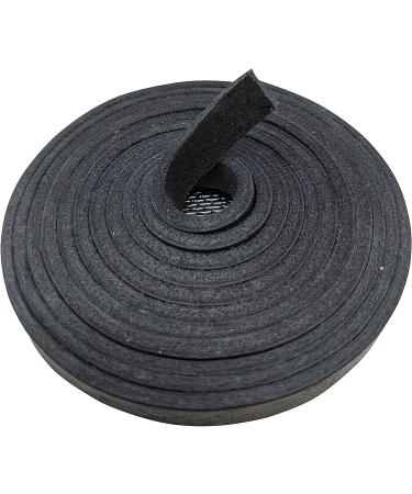 TOFL Genuine Top-Grain Leather Strap - 72 x 3/8 x 1/8 (7-8 oz) - DIY Arts & Crafts, Clothing, Jewelry, Wrapping - Black - Buy Online on GoSupps.com