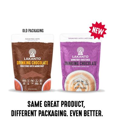 Lakanto Drinking Chocolate with Monk Fruit - 10 oz | Sugar-Free Delight - Buy Online on GoSupps.com