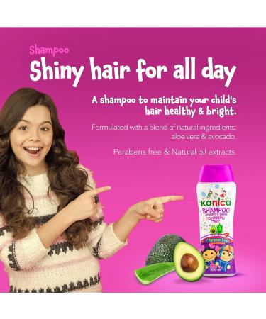KANICA Paraben-Free Shampoo with Aloe Vera & Avocado 13.5 Fl Oz - Family Size - Buy Online on GoSupps.com