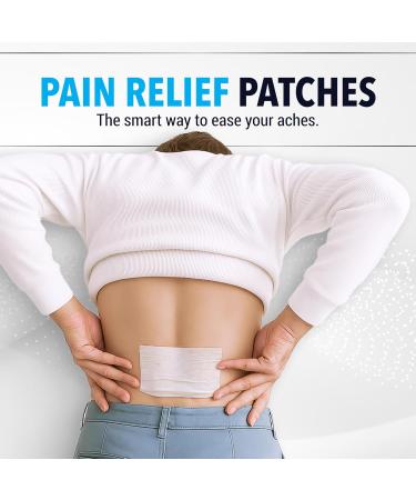 FORTHiQ 4% Lidocaine Pain Relief Patches 32 Count Maximum Strength for Back Neck Shoulder Knee & Joint Discomfort - Buy Online on GoSupps.com