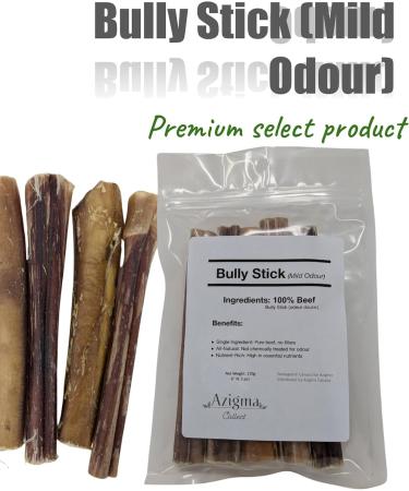 Natural Bully Sticks (Mild Odour) - 170g - Buy Online on GoSupps.com