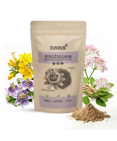 NOMS+ feel -good mix - sedative for dogs & cats in stress fear restlessness and hyperactivity |Natural relaxation with hemp oil valerian St. John's wort passion flower & Ashwagandha powder