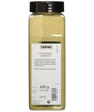 Buy Ubena White Ground Pepper 600g - Premium Quality Spices for International Shipping - Buy Online on GoSupps.com