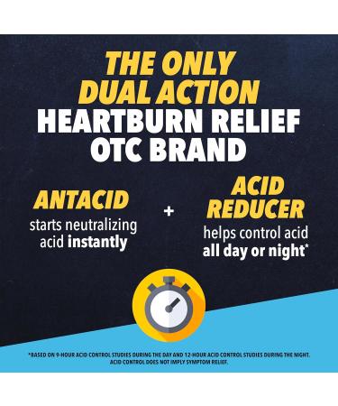 Pepcid Complete Acid Reducer + Antacid Chewables 10mg Famotidine 800mg Calcium Carbonate & 165mg Magnesium Hydroxide per Heartburn Medicine Tablet Antacid Chews Berry Flavored 70 ct Berry 70 Count - Buy Online on GoSupps.com