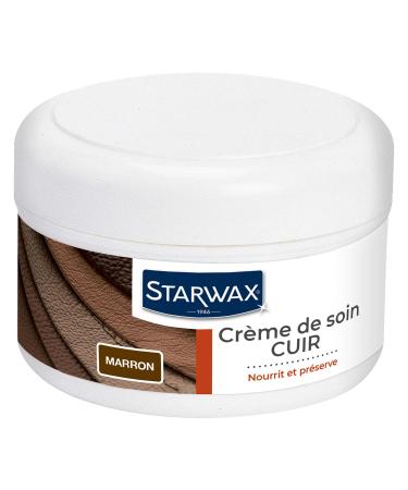 STARWAX - Colored Leather Care Cream - Nourishes, Preserves Flexibility and Shine - Deeply moisturizes - Revives the tone -