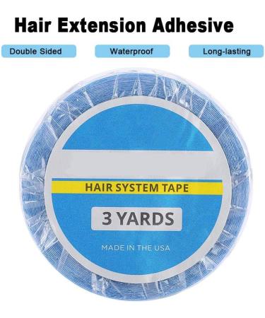 Hair Tape Hair Extension Tape Double Sided Tape for Hair Extensions Nano Hair Extension Adhesive Double-sided Hair Tape Beauty Tool - Buy Online on GoSupps.com